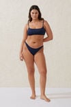 Refined High Side Brazilian Bikini Bottom, MIDNIGHT - alternate image 1
