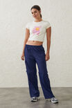 Amber Vittoria Active Fitted Tshirt, COCONUT MILK/LCN AMBER VITTORIA - alternate image 4