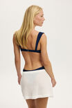 Bronte Beach Mini Skirt, WHITE - example image 3
