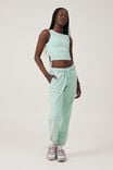 Plush Essential Gym Trackpant, OASIS GREEN - alternate image 1