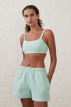 Strappy Sports Crop, OASIS GREEN - alternate image 1