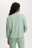 Super Soft Asia Fit Long Sleeve Top, WASHED MINT - alternate image 3