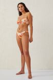 Calcinha De Biquíni - High Side Brazilian Seam Bikini Bottom, HENDRIX RETRO ORANGE - vista alternativa 2