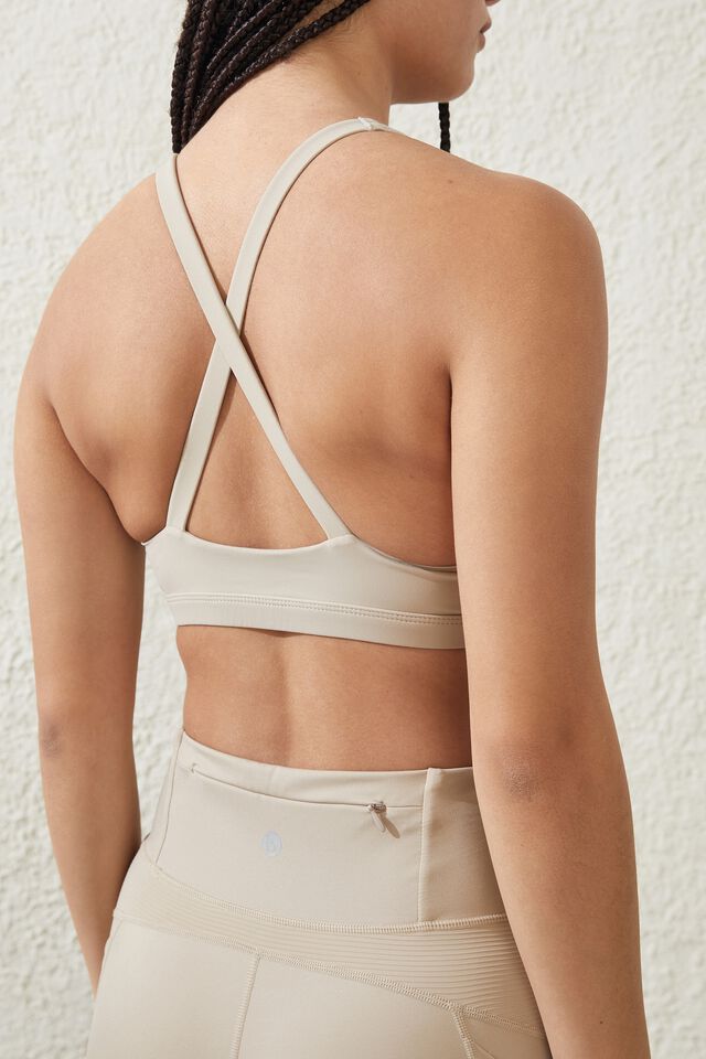 Cotton On Body ULTRA LUXE STRAPPY BACK CROP - Light support sports