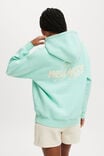 Plush Premium Graphic Hoodie, ICE GREEN/WELLNESS CLUB COCONUT MILK - alternate image 3