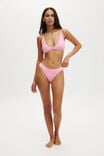High Apex Bikini Top, PALE PINK CRINKLE - alternate image 4