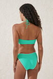 Keyhole Bandeau Bikini Top, FRESH GREEN - alternate image 3