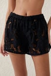 The Floral Vacation Beach Short, BLACK FLORAL - alternate image 2