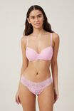 Everyday Lace Contour Bra, PINK FROSTING - alternate image 1
