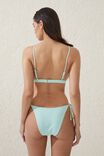 Top De Biquíni - Fixed Triangle Bikini Top, HONEYDEW MELON WIDE RIB - vista alternativa 3
