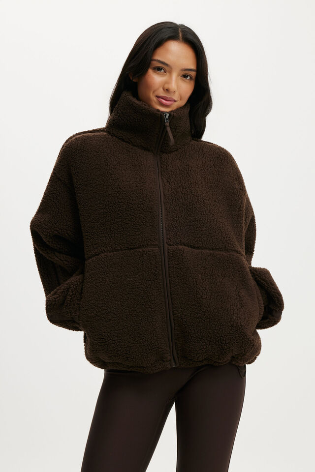Trail Sherpa Jacket, FRENCH ROAST/FRENCH ROAST