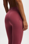 Ultra Luxe Mesh Panel 7/8 Tight- Asia Fit, DRY ROSE MESH - alternate image 4