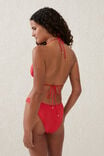 Slider Triangle Bikini Top, LOBSTER RED - alternate image 3