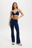 Pinstripe High Apex Crop, HERITAGE BLUE PINSTRIPE - example image 4