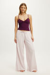 Select Colour: GERRY STRIPE PINK KISS/BLACK CURRANT