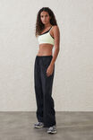 Woven Active Tie Up Pant Asia Fit, BLACK - alternate image 1