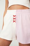 Jersey Boxer Short, PINK ORCHID SPLICE