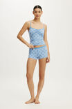 Dreamy Soft Boyshort, LOLA SPOT SKYWASH BLUE/GUMBALL - example image 1