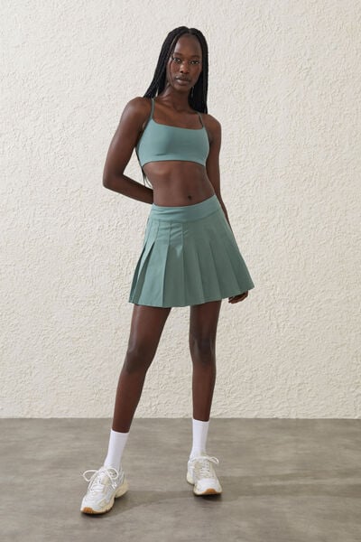 Ultra Soft Pleat Skirt, MYRTLE DREAM