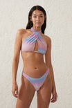 Refined High Side Brazilian Bikini Bottom, SIERRA OMBRE SUNSET METALLIC - alternate image 4