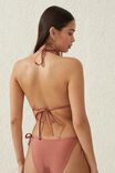 Slider Triangle Bikini Top, ROSE DUST SHIMMER - alternate image 3
