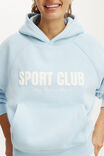 Plush Premium Graphic Raglan Hoodie, BLUE VISION/SPORT CLUB - example image 3