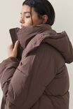 The Recycled Mother Puffer Jacket 3.0, DEEP TAUPE - alternate image 2