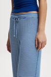 Sleep Recovery Asia Fit Wide Leg Pant, BLUE/ WHITE STRIPE - alternate image 4