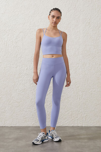 Ultra Luxe Mesh Panel 7/8 Tight- Asia Fit, VIOLET LIGHT