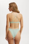 Seamless Triangle Padded Bralette, WASHED MINT - alternate image 3