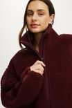 Trail Sherpa Jacket, GINGERBERRY - example image 2