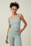 Sleep Recovery Racer Back Tank Top, WASHED MINT - alternate image 1