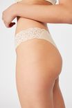 Party Pants Seamless Brasiliano Brief, FRAPPE