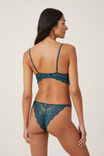 Butterfly Lace Tanga Cheeky Brief, ENCHANTED FOREST - alternate image 3