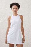 Active Mesh Back Dress, WHITE - alternate image 5