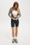 Active Core Zip Through Long Sleeve, DESERT GREY - alternate image 2