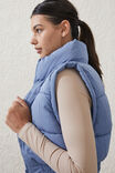Jaqueta - The Mother Puffer Panelled Crop Vest, RIVERSIDE - vista alternativa 2