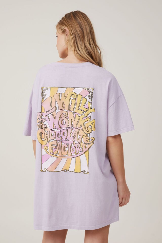 Willy Wonka 90S T-Shirt Nightie, LCN BR / WILLY WONKA WORLD