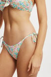 Fixed Tie Side Cheeky Bikini Bottom, GINA FLORAL - alternate image 2