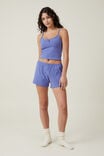 Peached Jersey Henley Cami, BLUEBERRY DREAM - alternate image 4