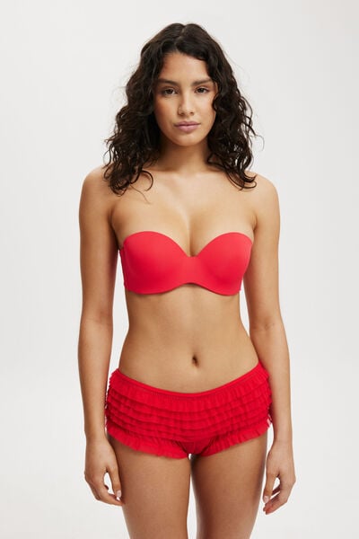 Everyday Strapless Lightly Lined T-Shirt Bra, CHERRY PIE