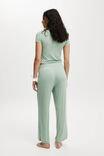 Sleep Recovery Asia Fit Wide Leg Pant, WASHED MINT - alternate image 3