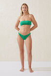 Bandeau Bikini Top, CACTUS GREEN TERRY - alternate image 4