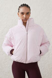 The Mother Puffer 2 In 1 Jacket, CHERRY DREAM GLOSS - alternate image 1
