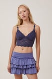 Fleece Rara Skirt, WASHED BLUEBERRY DREAM - alternate image 4