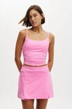 Ultra Soft Ruched Side Tank, MILLENNIAL PINK - alternate image 1