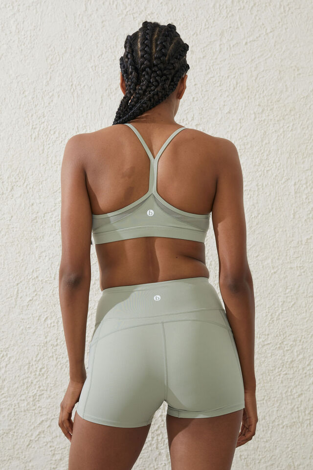 Ultra Luxe Mesh Strappy Crop