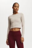 Ultra Soft Fitted Long Sleeve Top, ALLSPICE - alternate image 1