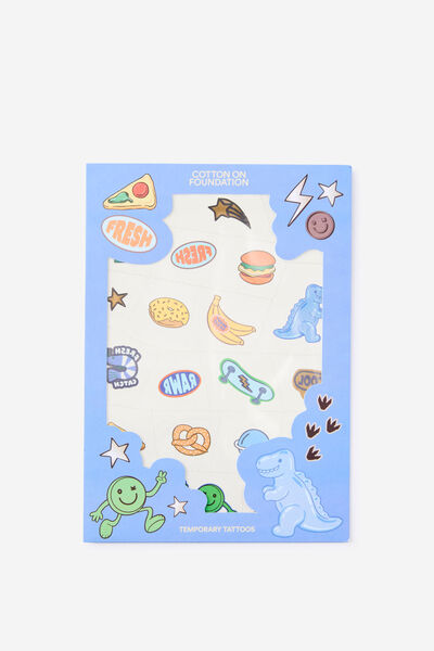 Foundation Temporary Tattoos, DINOSAURS & THINGS