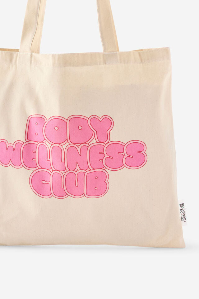 Foundation Body Tote, BODY WELLNESS CLUB